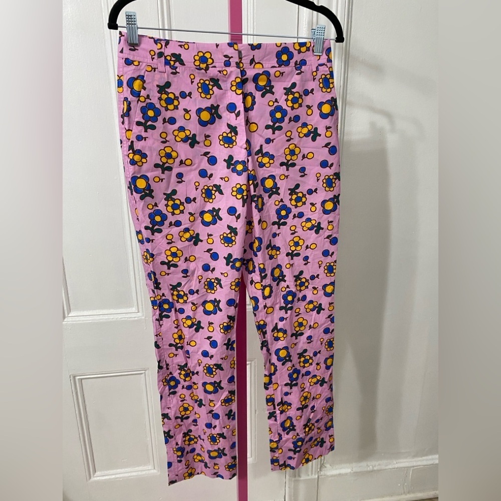 ODEEH FLORAL TROUSERS